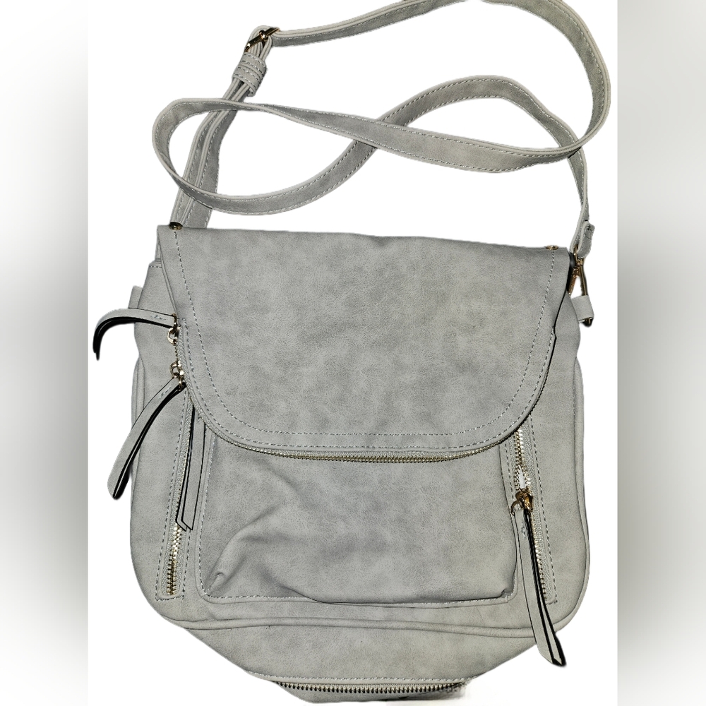 Taupe Crossbody Purse